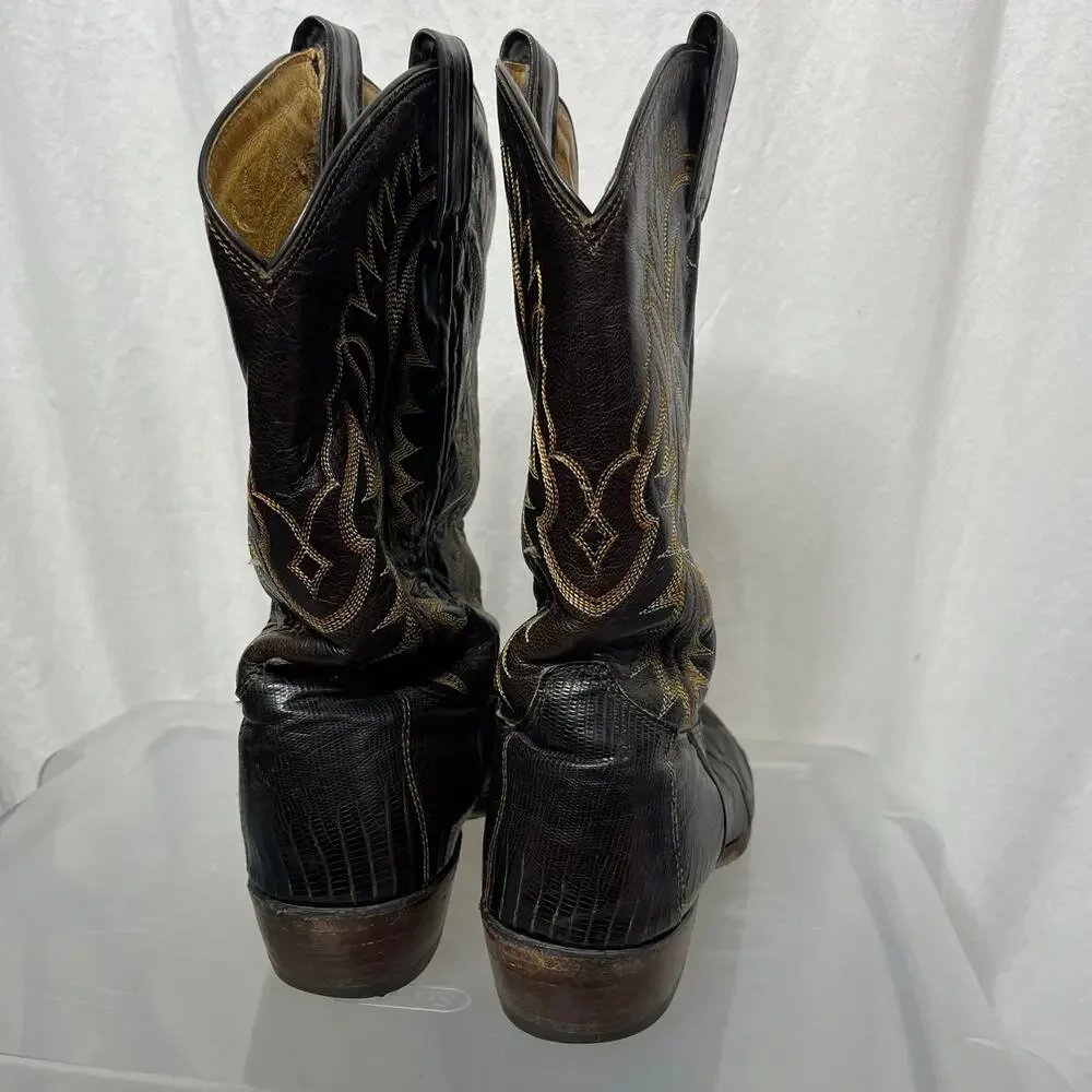 Tony Lama Men‎ Size 10 EE Cowboy Western Boots 2
